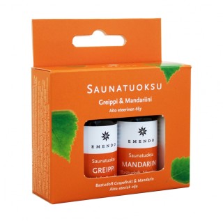 Emendo Saunaduft Grapefruit & Mandarine (2x10ml)