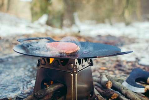 Muurikka 38 Grillpfanne in Schutztasche