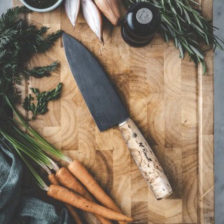 R760 Küchenmesser kurz (Santoku, 16cm)