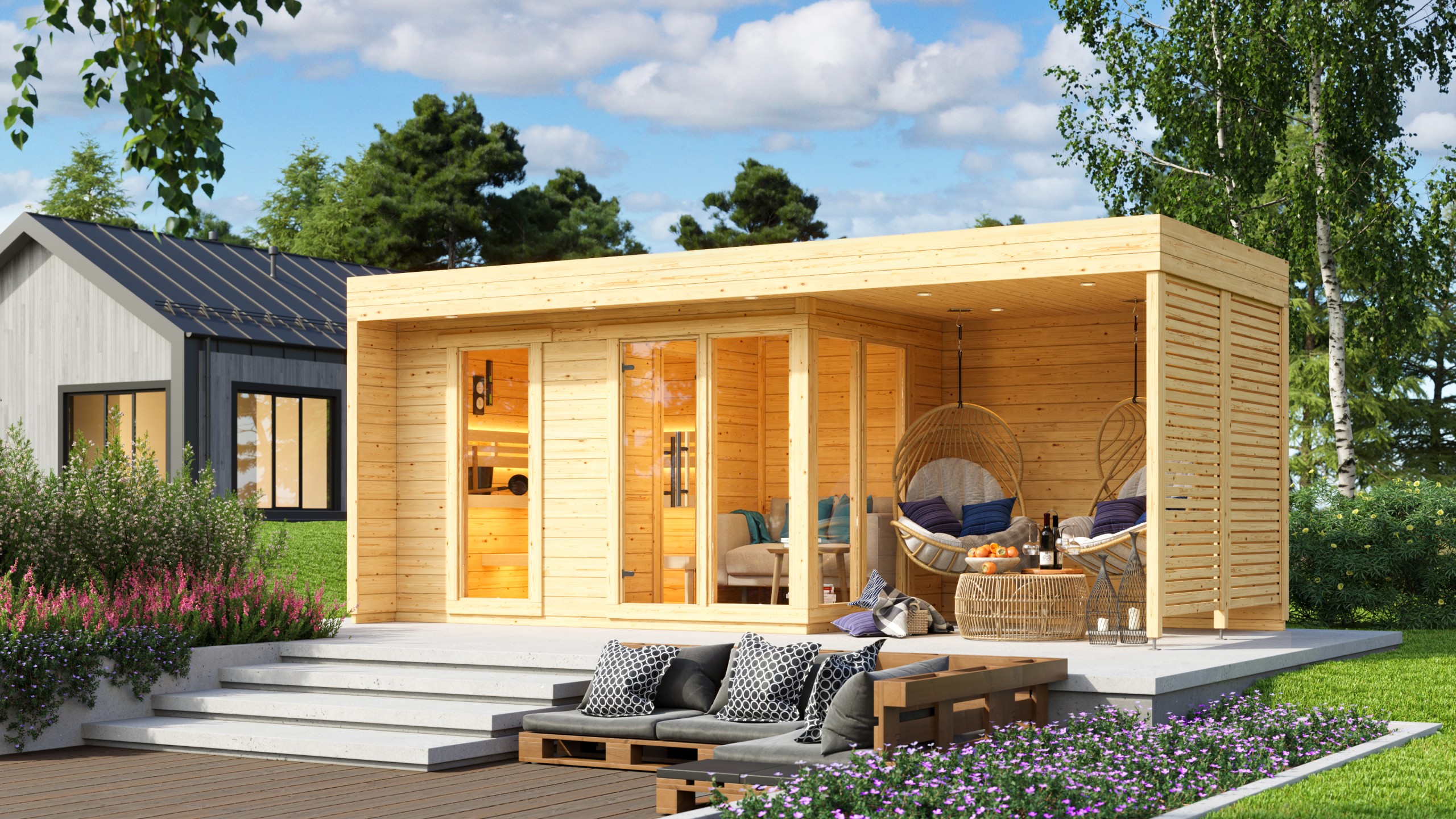 Blocksauna Element Deluxe| FINNWERK
