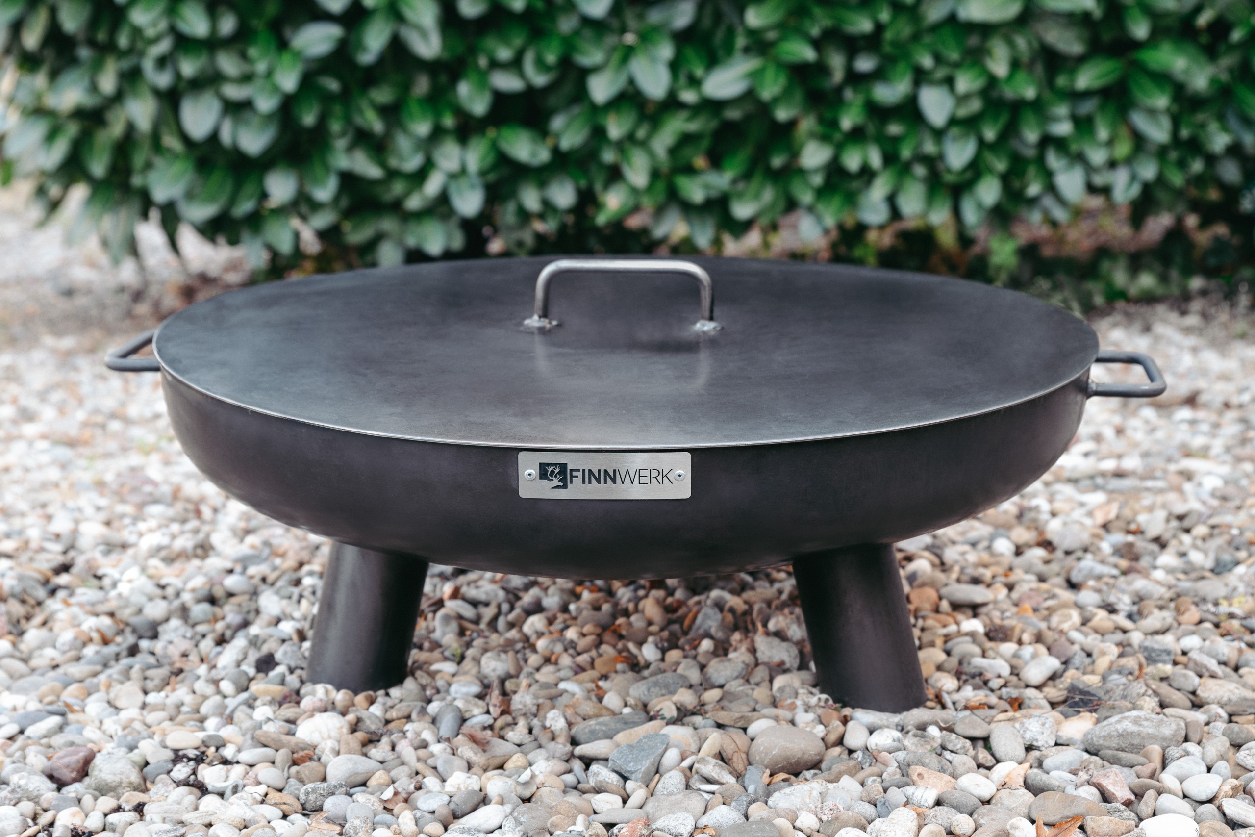 Deckel TOMI 60cm Stahl für Feuerschale | FINNWERK