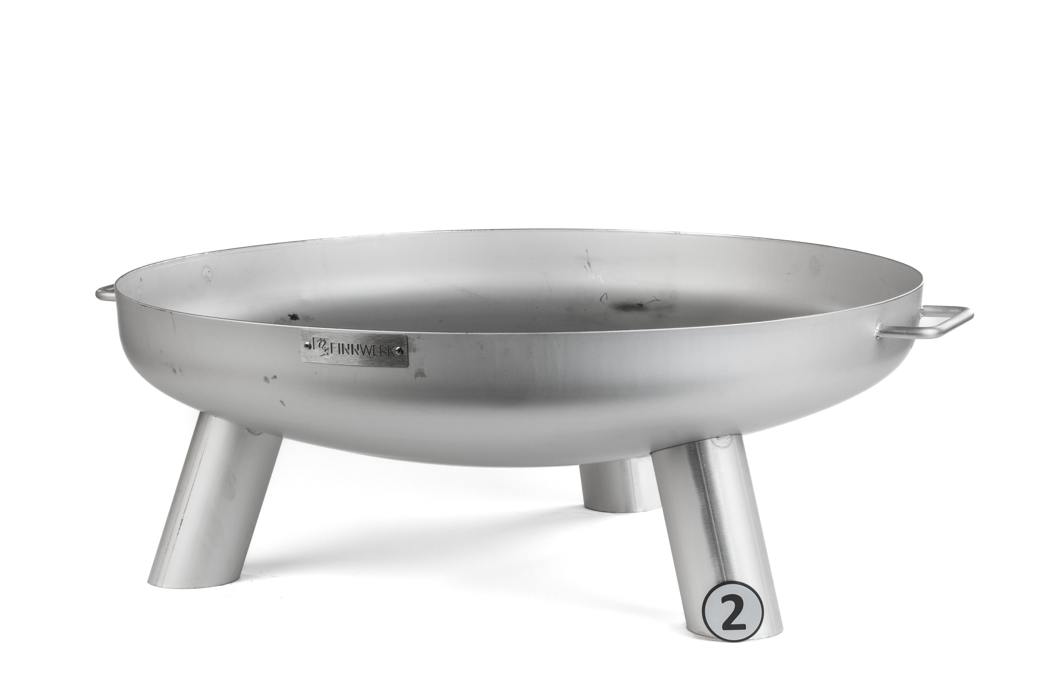 Feuerschale PAN Aus Stahl – 70 Cm, Unbehandelt, Für Garten, Terrasse & Lagerfeuer