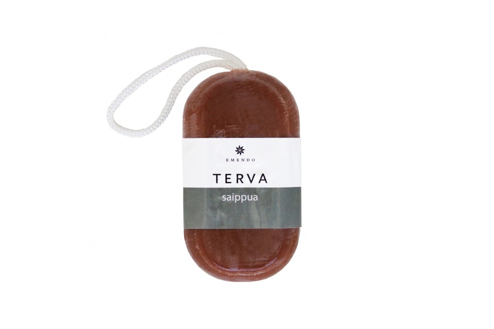 6410013 Emendo Holzteerseife mit Schnur Studiobild