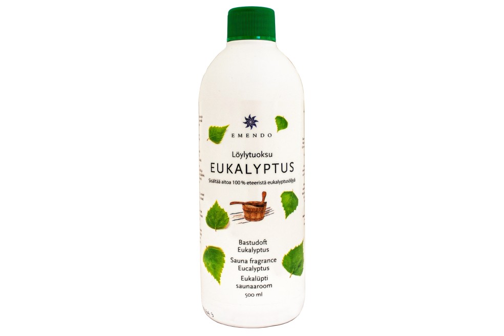 Aufussaroma Emendo 500ml Birkenduft Große Flasche Studiobild