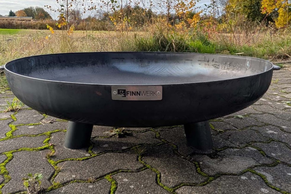 Feuerschale HARRI  Fehlproduktion Standbeine Vollansicht Outlet