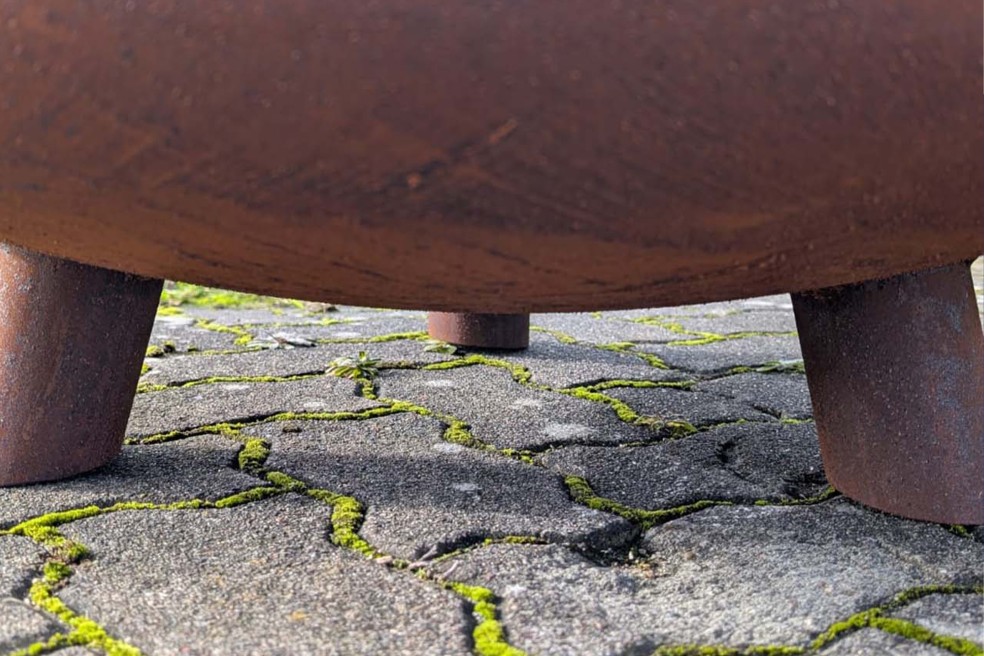 Feuerschale HARRI Rustikal Fehlproduktion Standbeine Outlet