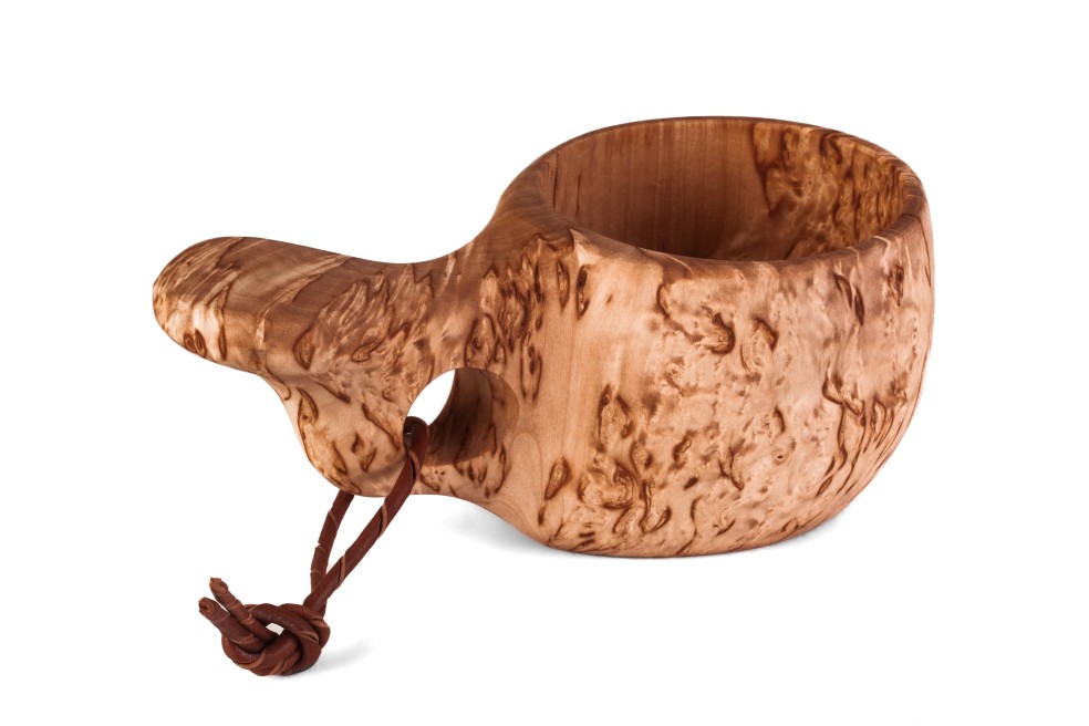 Casström - Curly Birch Kuksa - Résilience Nordic