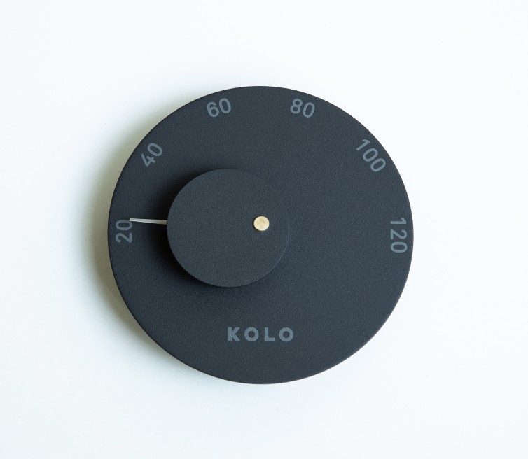 Kolo Thermometer 2 schwarz