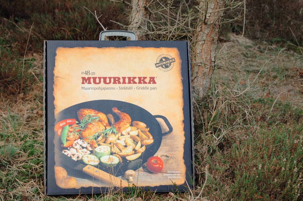 Murikka 48 Pfanne mit beinen das perfekte Lagerfeuer-Outdoor set