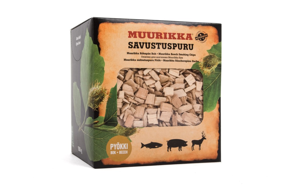 Muurikka Räucherchips Buche - kräftiges ausgewogenes Aroma, smoking Beech