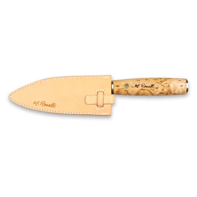 Roselli Santoku Küchenmesser R760 in Lederscheide.jpg