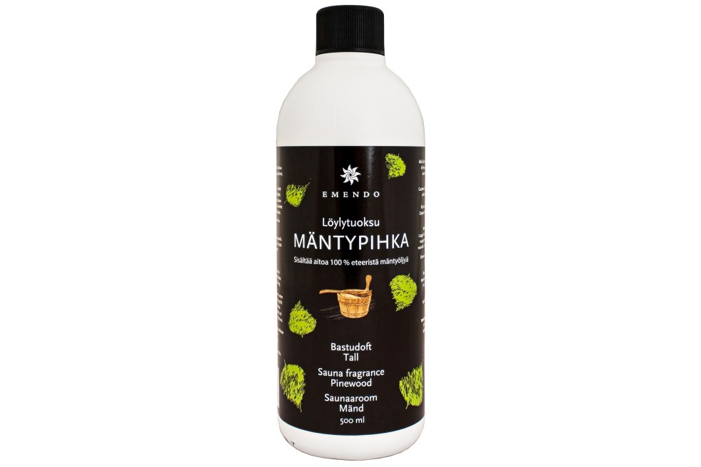 Sauna Aroma Emendo 500ml Fichtenaroma Große Flasche Studiobild