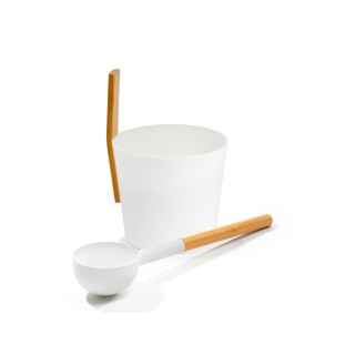 Kolo Saunaeimer-Set Kolmas in weiß