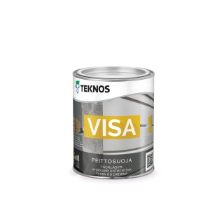 Teknos Visa Holzlasur Schwarz, Holzlasur für aussen Markenqualität
