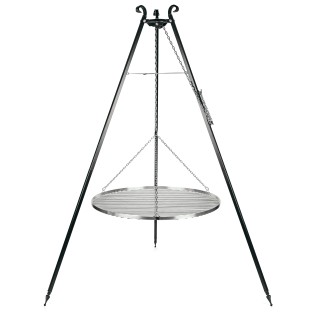VILLE - 80cm Schwenkgrill von FINNWERK - massiver Dreibein Grill für den Garten Studioaufnahme Hauptbild