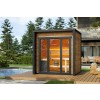 Blocksauna Gartensauna Element Basic von FINNWERK - Wellness im Garten