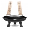 Feuerschale HARRI 70  mit Flammlachsbrettern (Doppelset)