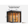 Gartensauna-Element-BalanceUebersicht-Masse