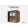 Gartensauna-Element-Nano-Uebersicht-Masse