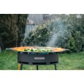 Vorschaubild: Dampfendes Pfannengericht auf Muurikka Kochset 78 Gasbrenner und Feuerpfanne