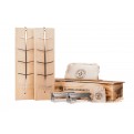 Vorschaubild: Flammlachsbrett Doppelset mit limitierter Holz-Geschenkbox in neuer Auflage von FInnwerk