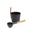 Vorschaubild: Kolo Saunaeimer-Set Kolmas in schwarz