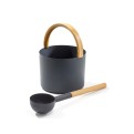 Vorschaubild: Kolo Saunaeimer-Set Toka in schwarz