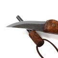 Vorschaubild: Roselli-R100FD-Jagdmesser-mit-Feuerstahl-Nah