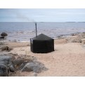 Vorschaubild: Savotta hiisi 4 Sauna Zelt Aufnahme am Strand.jpg